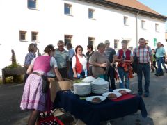 Wunderbares Wetter zur Schmankerlwanderung 2014